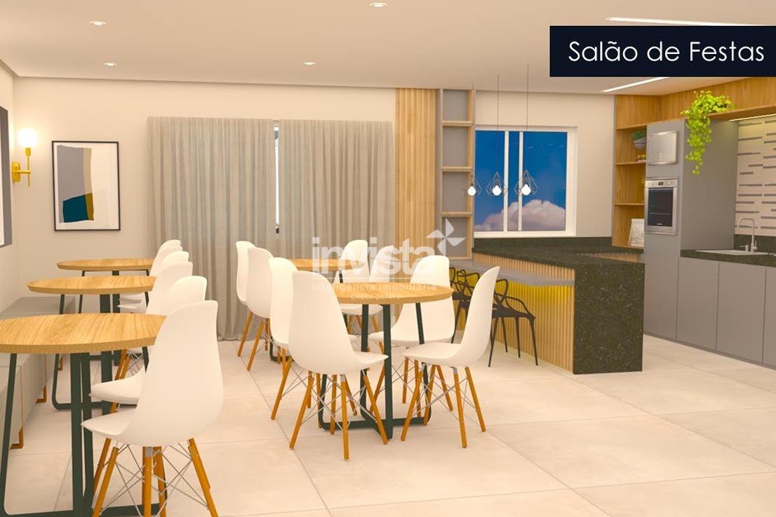 Apartamento &agrave; venda no bairro Aparecida - Santos