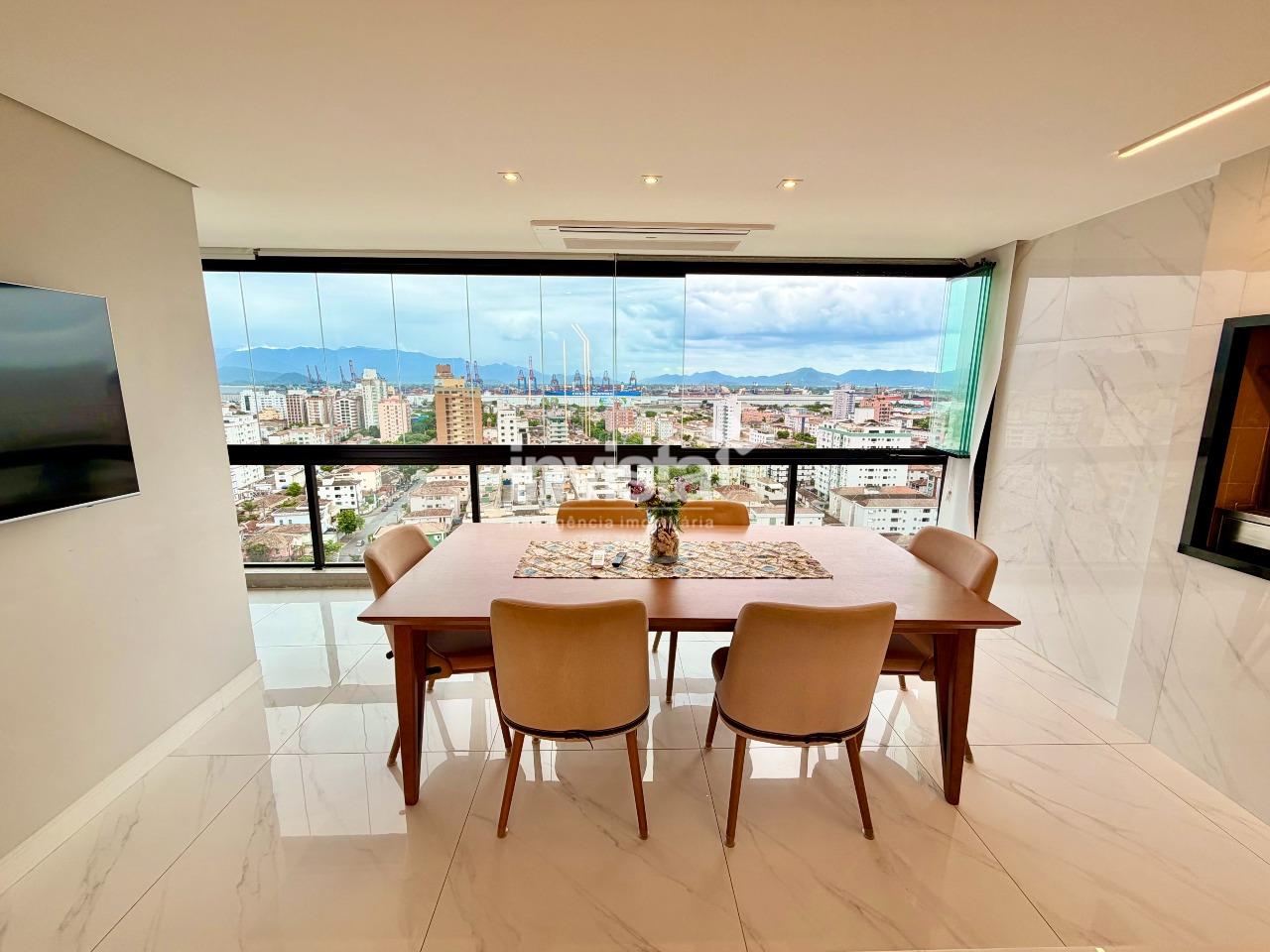 Apartamento &agrave; venda no bairro Aparecida - Santos