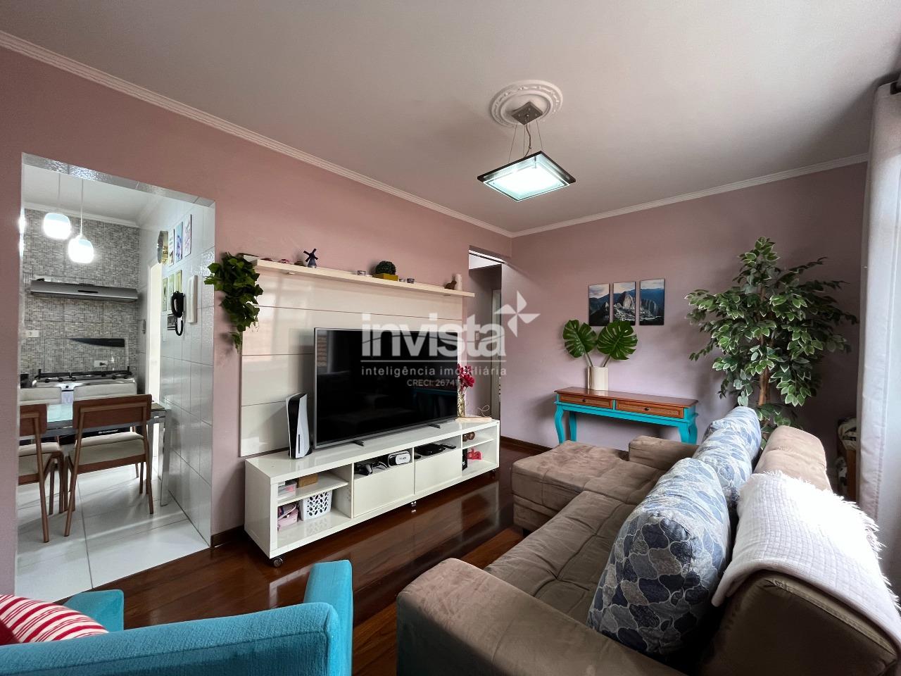 C&oacute;digo: 40381 R$ 500.000,00 Apartamento &agrave; venda no bairro Ponta da Praia 66 m&sup2; 2 quartos 1 vaga - Santos