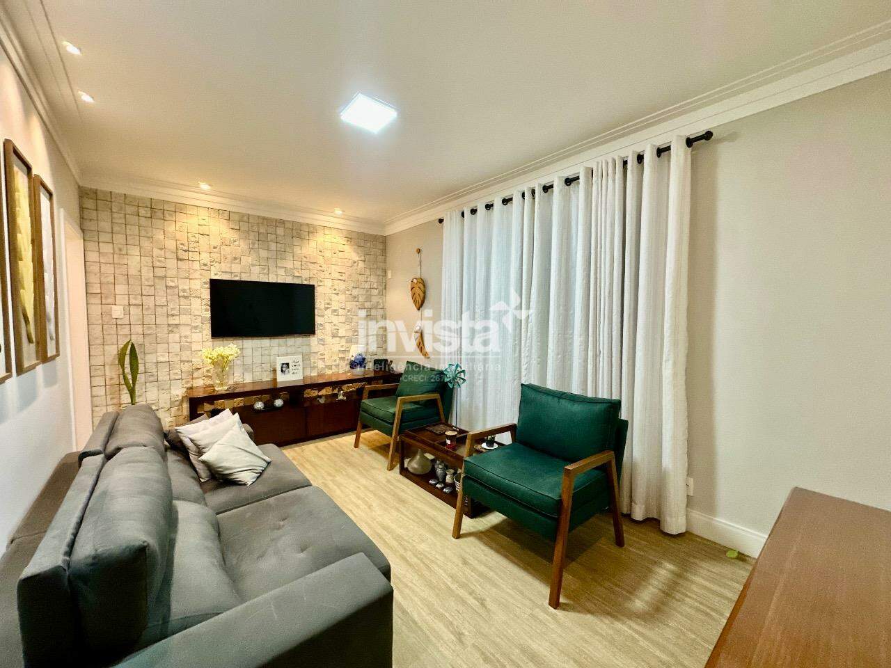 C&oacute;digo: 40461 R$ 470.000,00 Apartamento &agrave; venda no bairro Gonzaga 85 m&sup2; 2 quartos 0 vagas - Santos