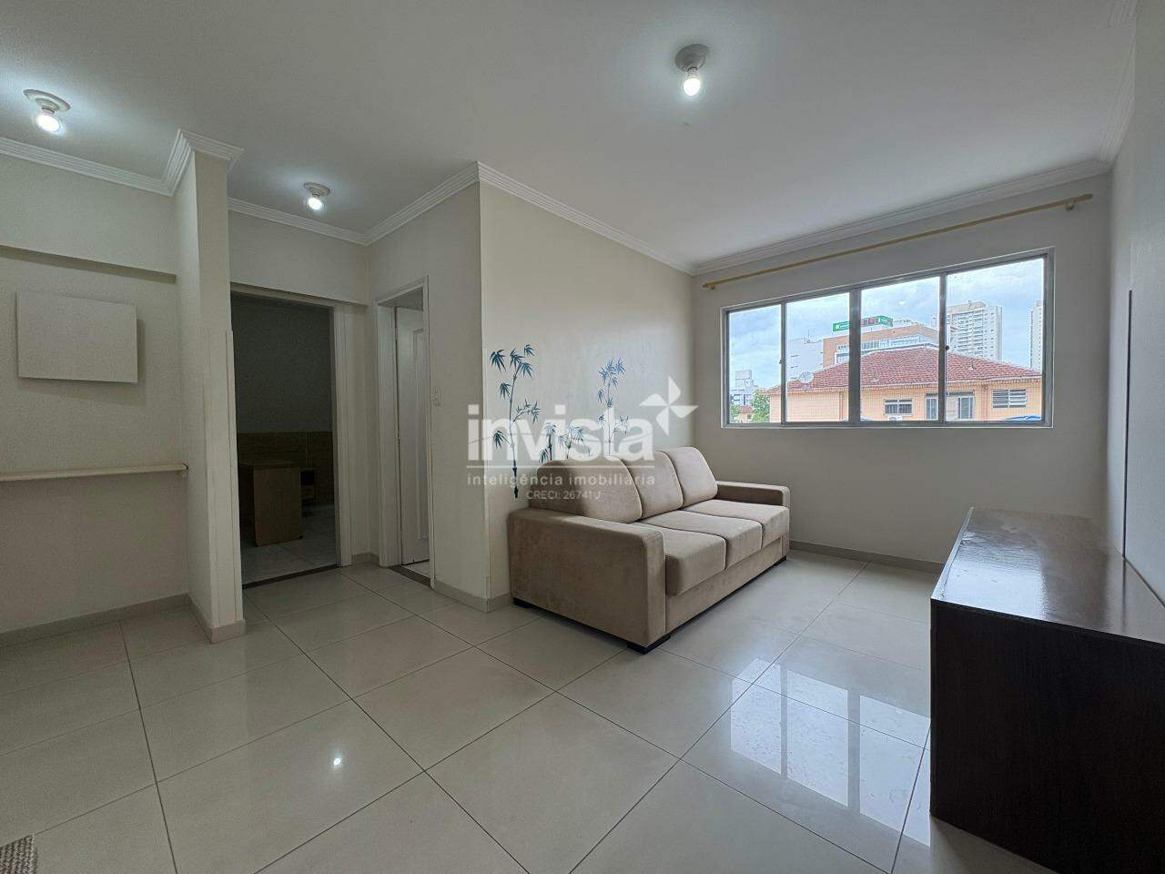 C&oacute;digo: 40471 R$ 360.000,00 Apartamento &agrave; venda no bairro Vila Mathias 50 m&sup2; 1 quarto 1 vaga - Santos