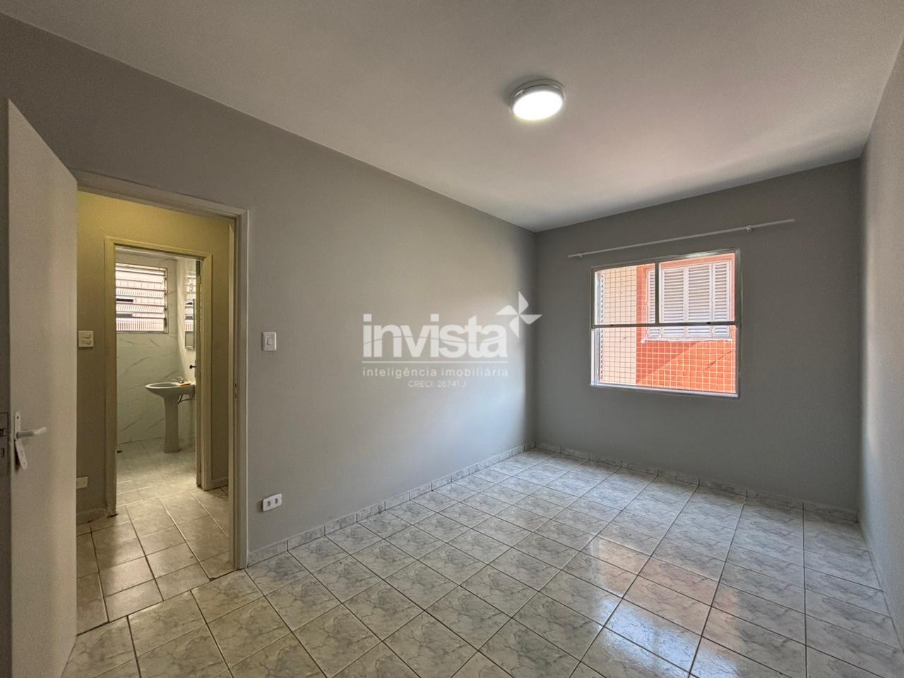 Apartamento para aluguel no bairro Marap&eacute; - Santos