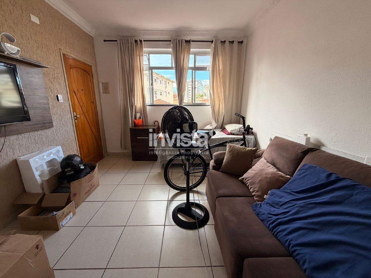 C&oacute;digo: 40643 R$ 450.000,00 Apartamento &agrave; venda no bairro Campo Grande 81 m&sup2; 2 quartos 1 vaga - Santos