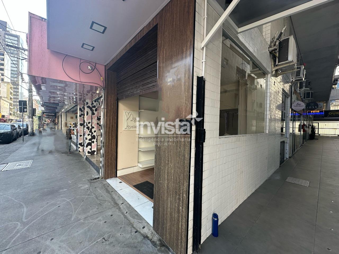 C&oacute;digo: 40650 R$ 11.000,00 Ponto Comercial para alugar no bairro Gonzaga 90 m&sup2; 0 quartos 0 vagas - Santos