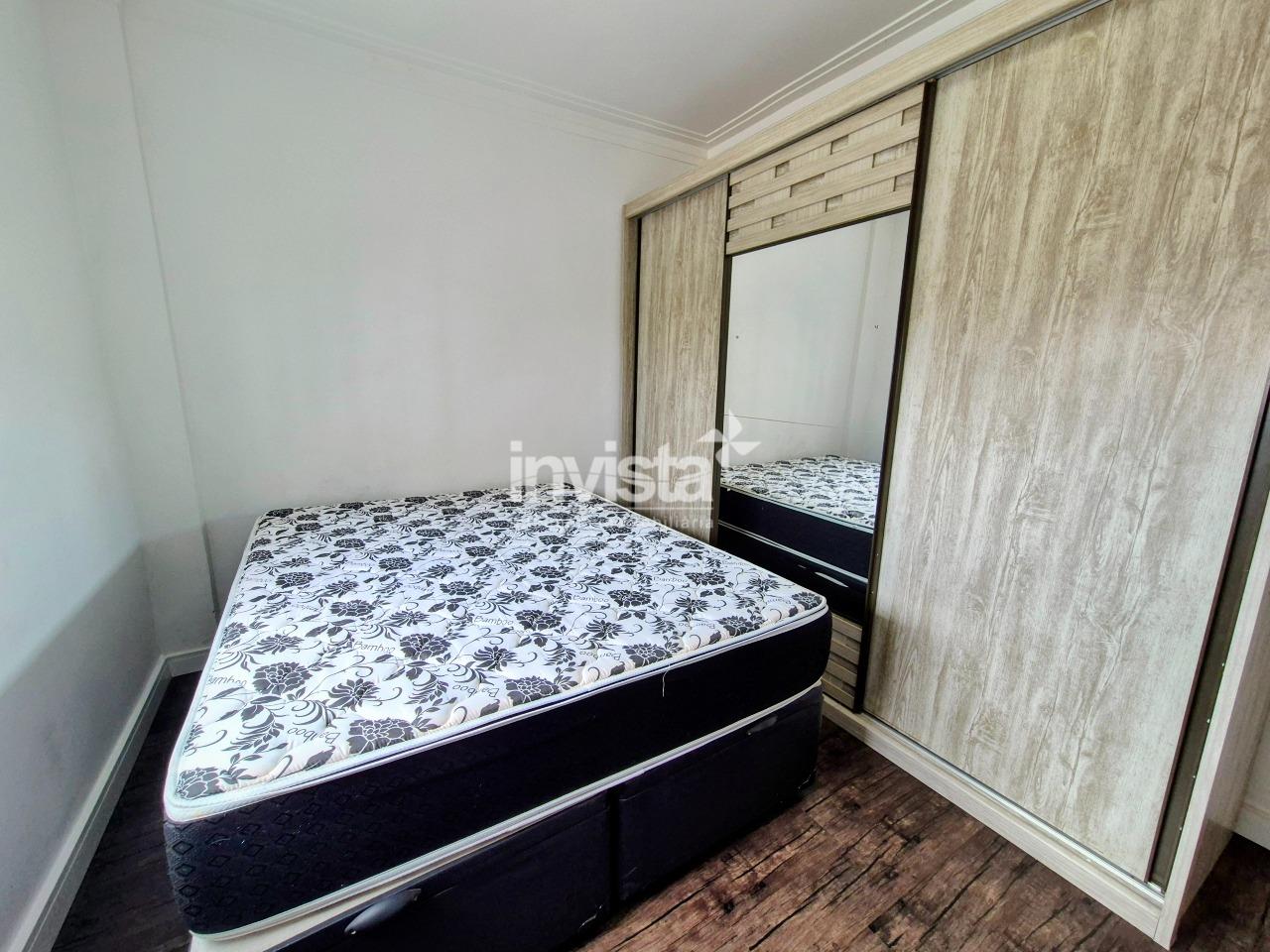 ALUGUEL: apartamento 2 dorms, 1 vaga, elevador | Canal 3 &ndash; Vila Mathias - Santos