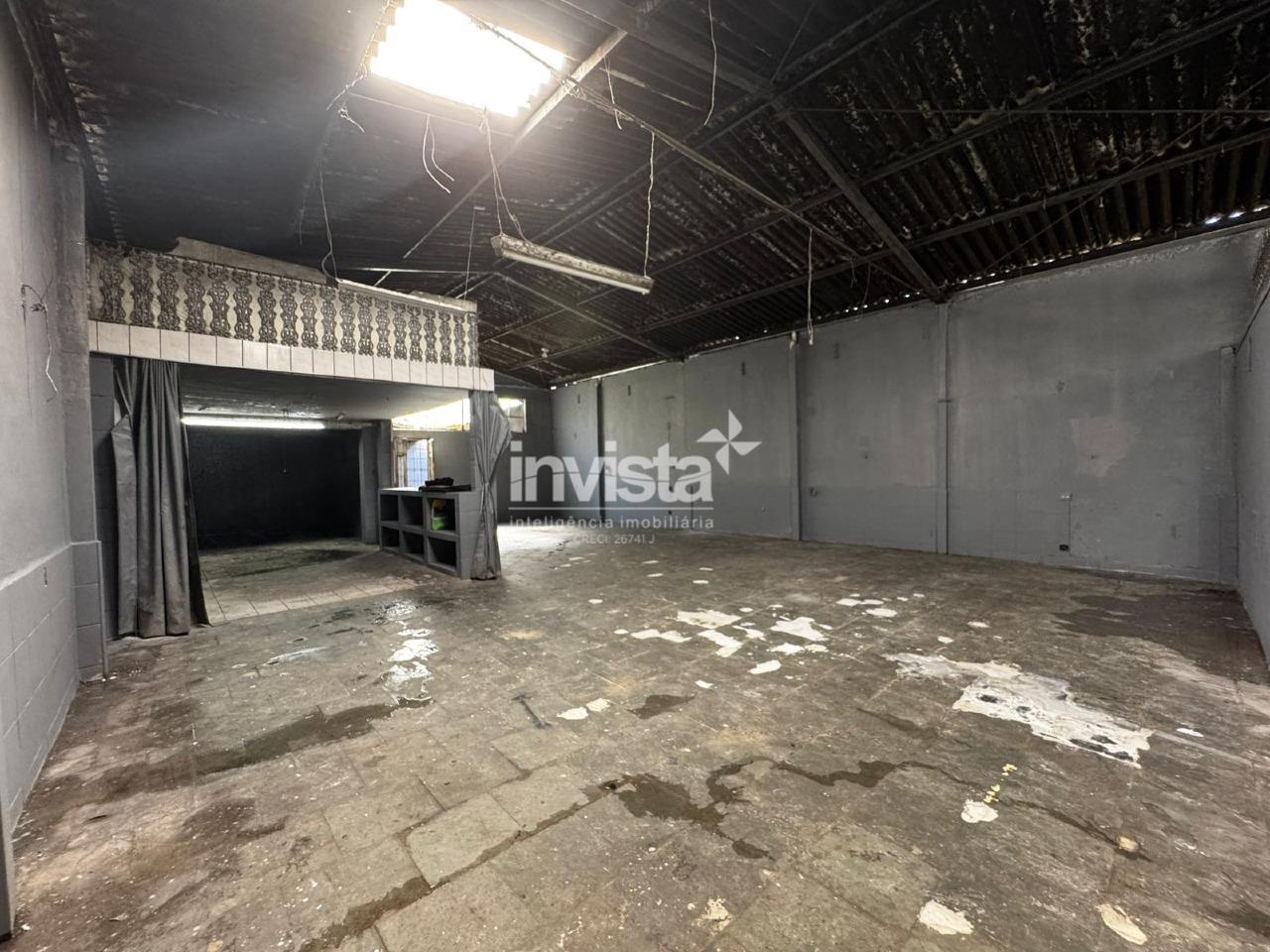 C&oacute;digo: 40773 R$ 10.000,00 Galp&atilde;o para alugar no bairro Vila Mathias 280 m&sup2; 0 quartos 0 vagas - Santos