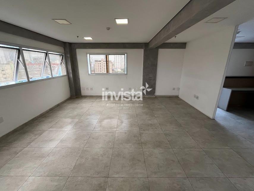 Sala Comercial para Alugar no bairro do Embar&eacute; em Santos - Santos