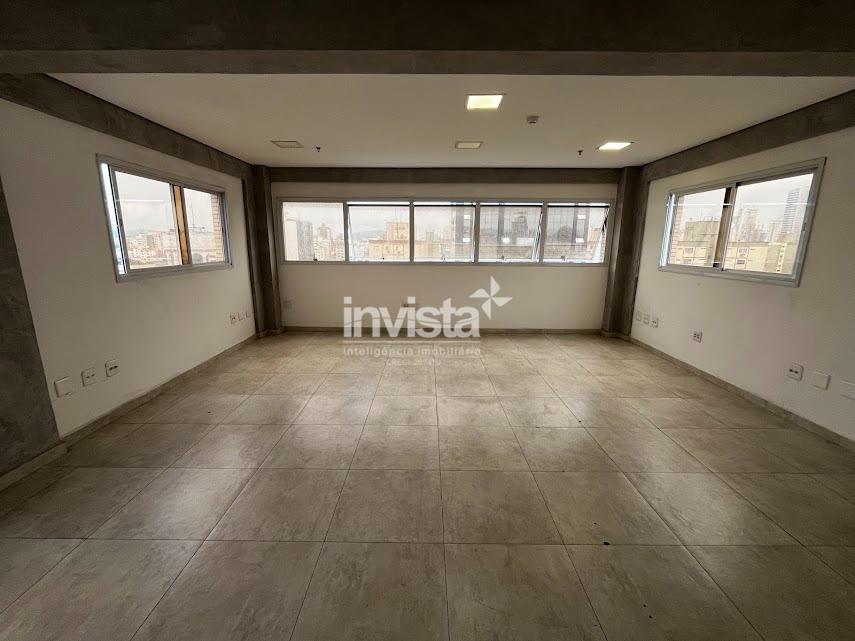 C&oacute;digo: 40775 R$ 3.500,00 Sala Comercial para alugar no bairro Embar&eacute; 60 m&sup2; 0 quartos 1 vaga - Santos