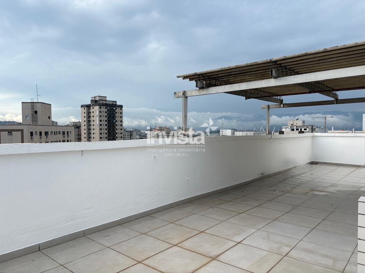 C&oacute;digo: 40782 R$ 645.000,00 Cobertura &agrave; venda no bairro Aparecida 195 m&sup2; 3 quartos 1 vaga - Santos