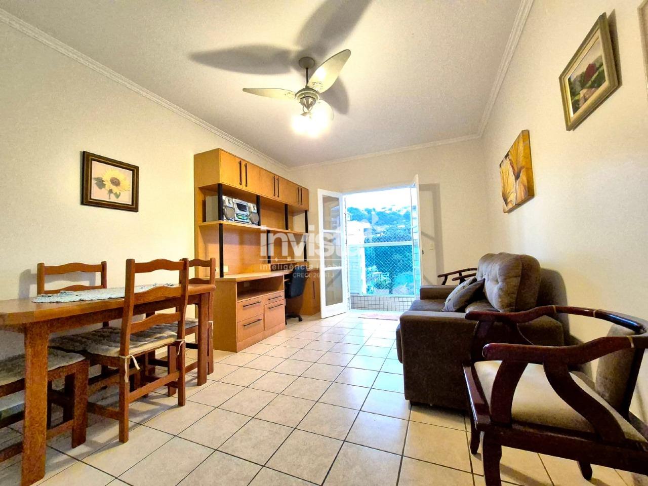 C&oacute;digo: 40783 R$ 395.000,00 Apartamento &agrave; venda no bairro Jos&eacute; Menino 53 m&sup2; 1 quarto 1 vaga - Santos