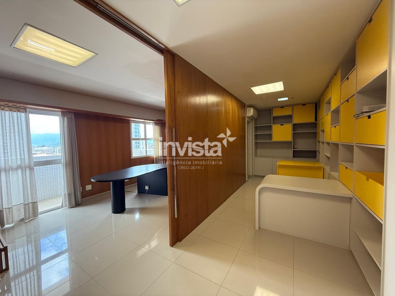 C&oacute;digo: 40787 R$ 4.000,00 Sala Comercial para alugar no bairro Boqueir&atilde;o 34 m&sup2; 0 quartos 1 vagas - Santos