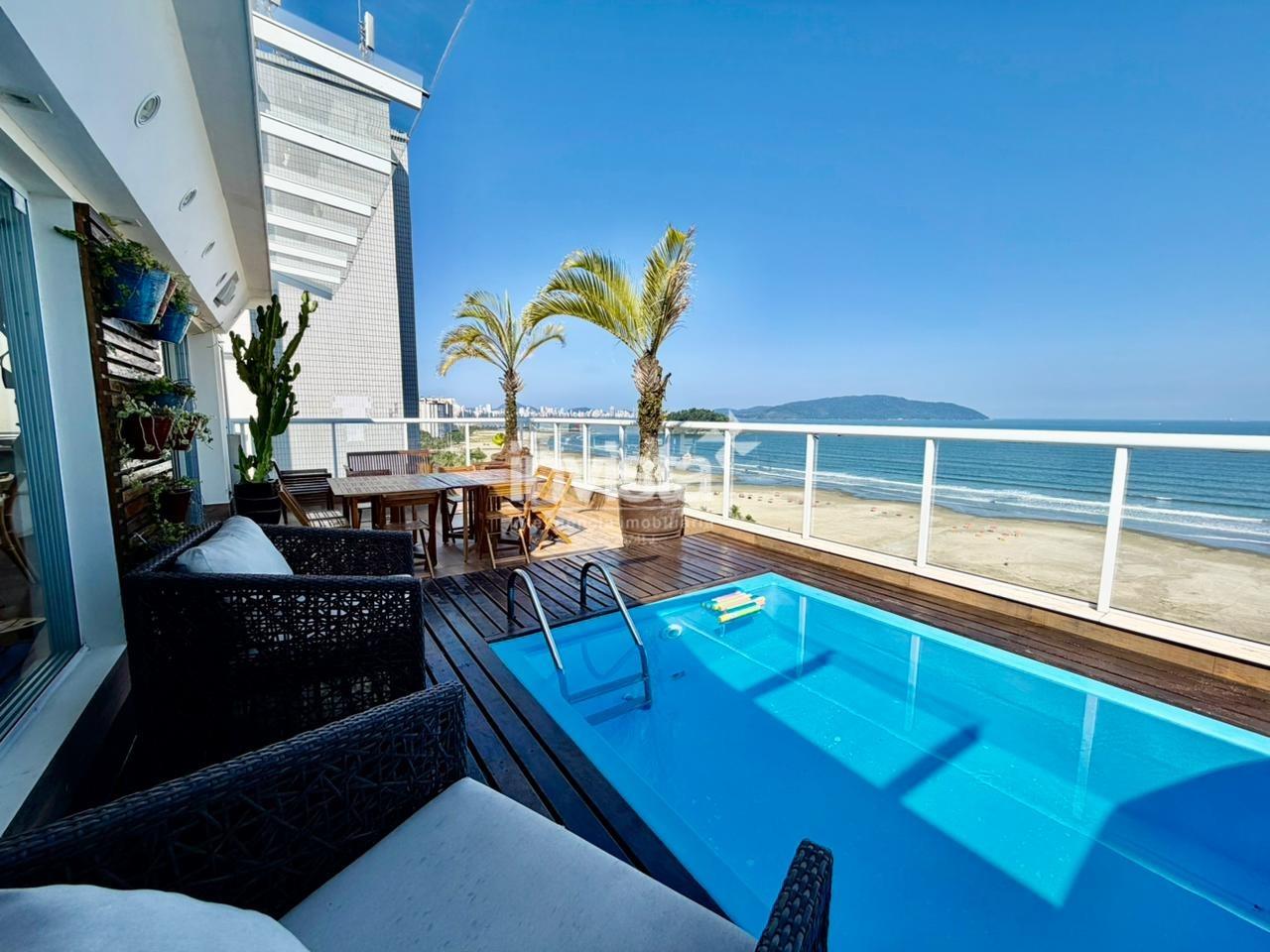 Cobertura &agrave; venda no bairro Itarar&eacute; - Santos