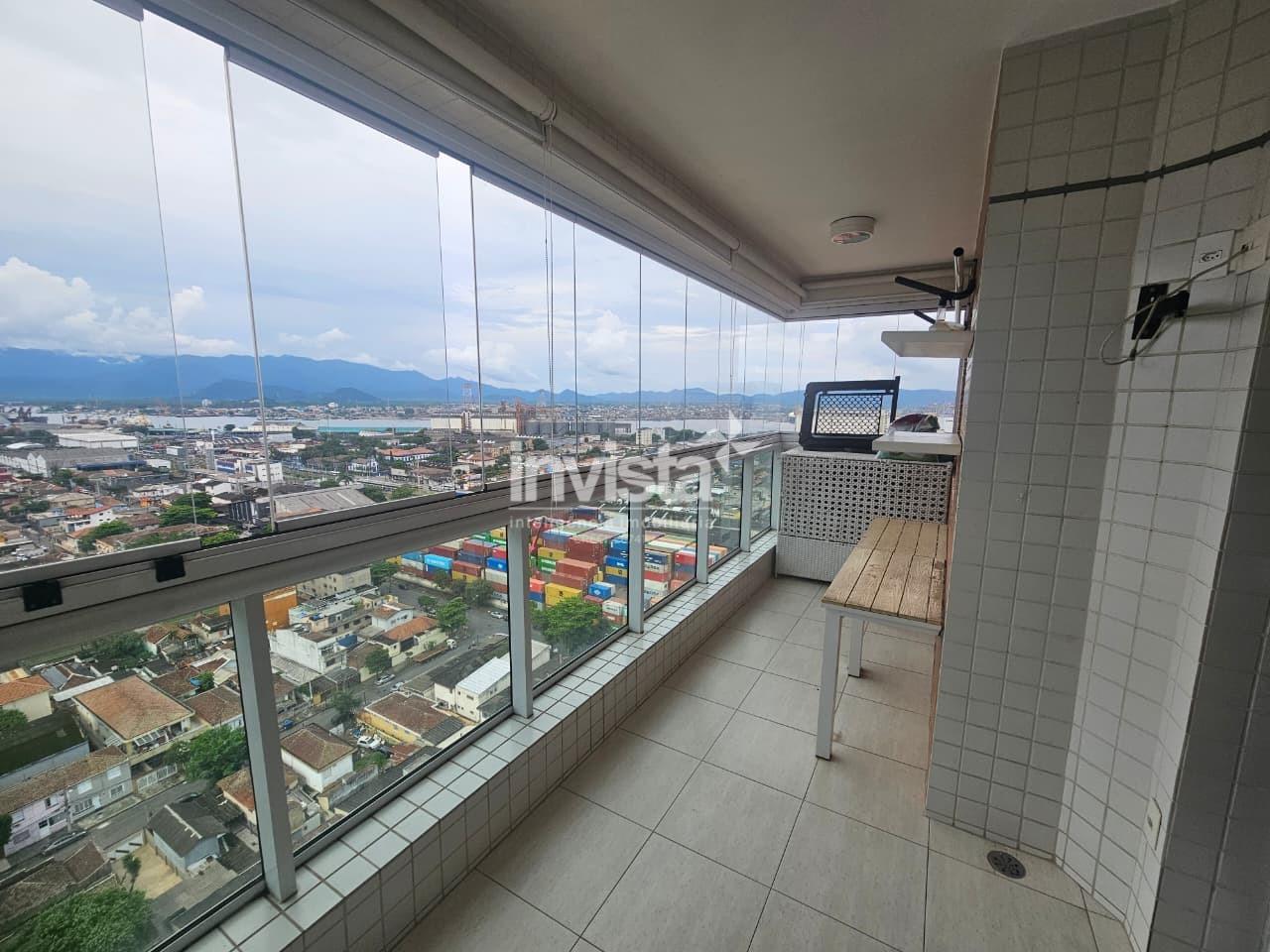 Apartamento para aluguel no bairro Macuco - Santos