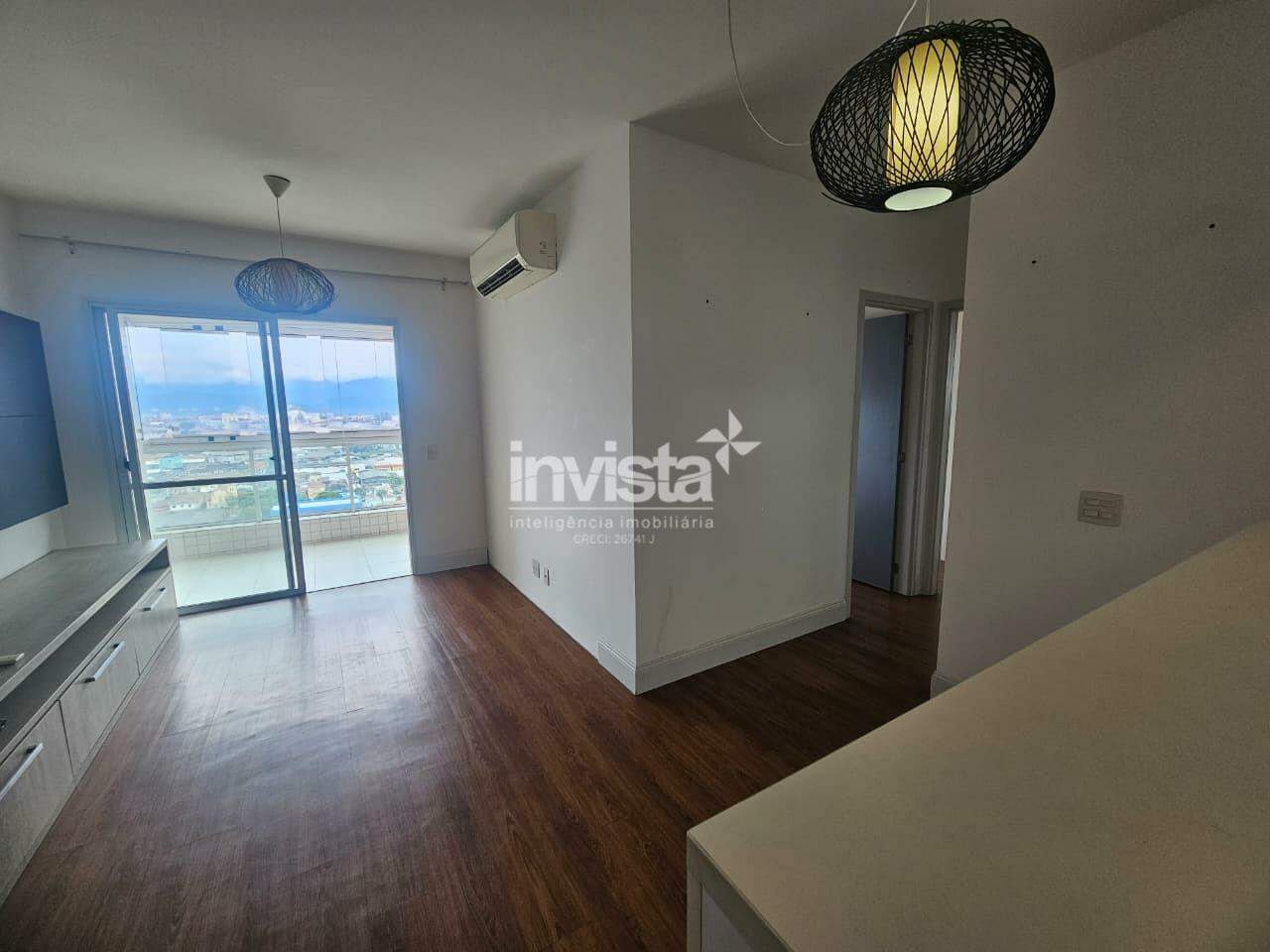 C&oacute;digo: 40799 R$ 4.500,00 Apartamento para alugar no bairro Macuco 63 m&sup2; 2 quartos 1 vaga - Santos