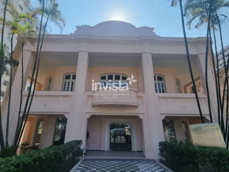 C&oacute;digo: 40804 R$ 100.000,00 Ponto Comercial para alugar no bairro Gonzaga 1710 m&sup2; 4 quartos 24 vagas - Santos
