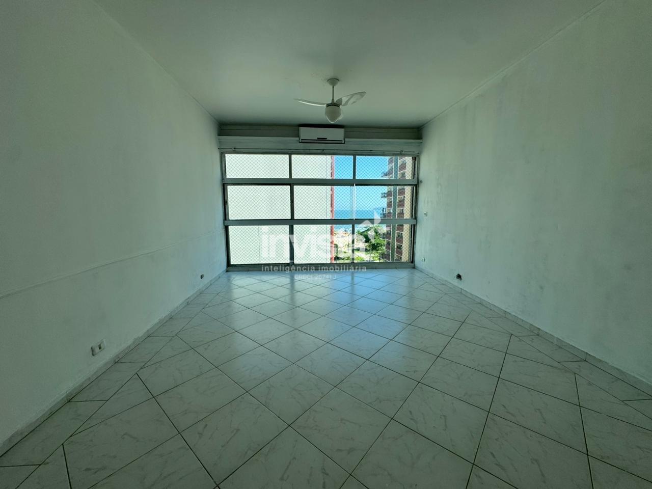 C&oacute;digo: 40813 R$ 5.000,00 Apartamento para alugar no bairro Boqueir&atilde;o 82 m&sup2; 2 quartos 1 vagas - Santos