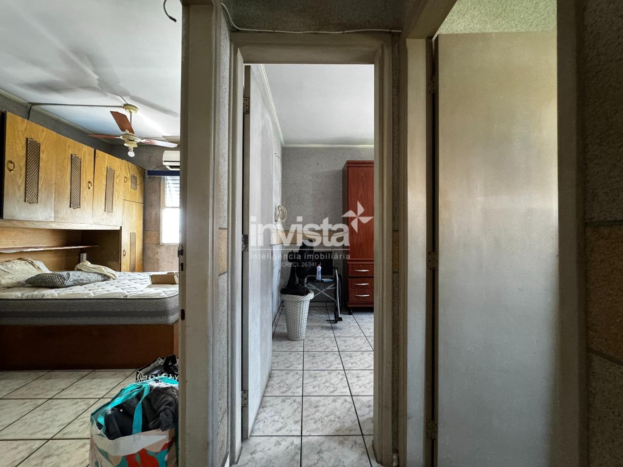 Apartamento 3 Quartos com 82 m&sup2; na Frente em Santos (Aparecida) &ndash; 1 vaga - Santos