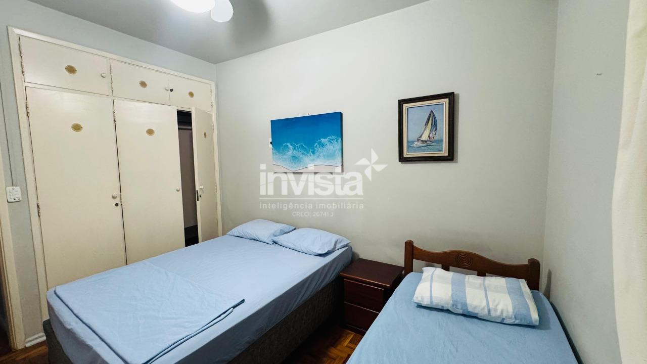 Apartamento para aluguel no bairro Gonzaga - Santos