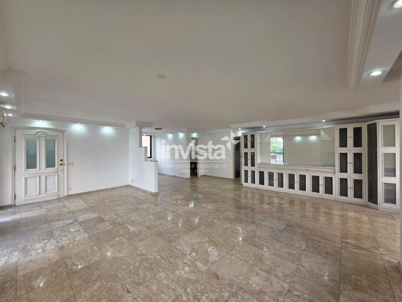 C&oacute;digo: 40862 R$ 2.190.000,00 Apartamento &agrave; venda no bairro Gonzaga 175 m&sup2; 3 quartos 2 vagas - Santos