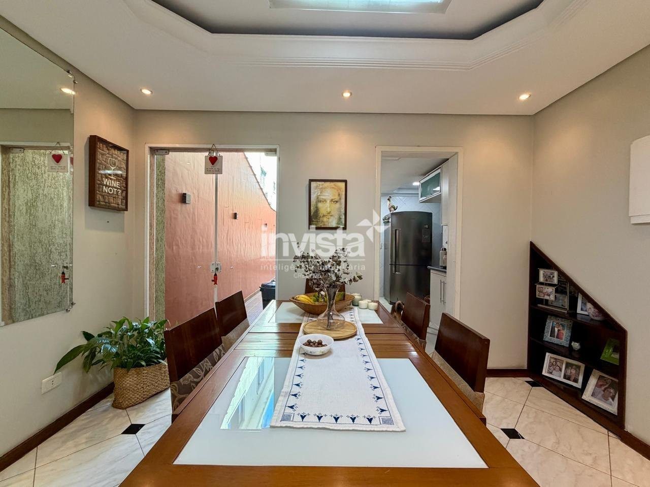 Casa &agrave; venda no bairro Aparecida - Santos