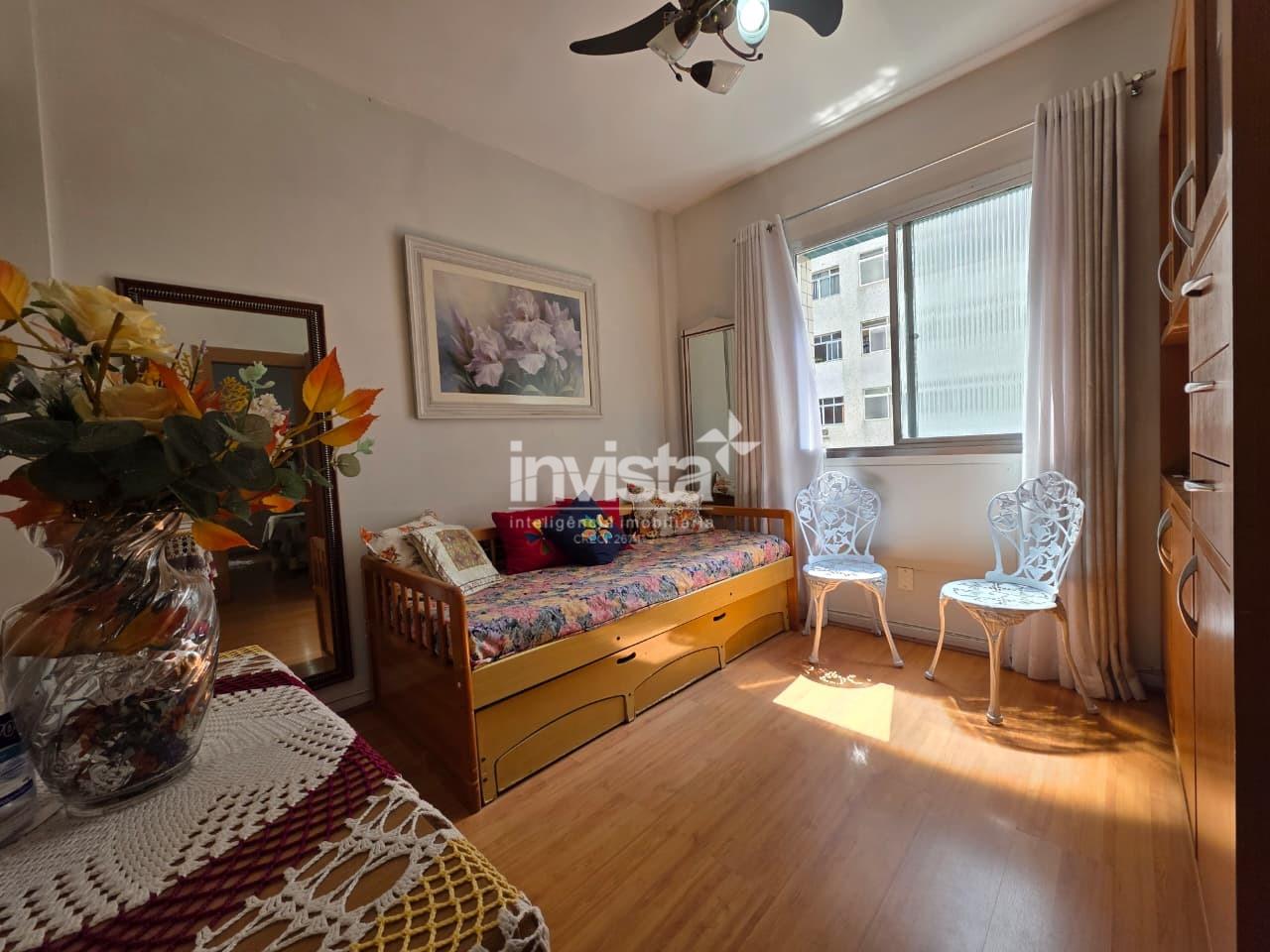 C&oacute;digo: 40890 R$ 399.000,00 Apartamento &agrave; venda no bairro Ponta da Praia 34 m&sup2; 1 quarto 1 vaga - Santos