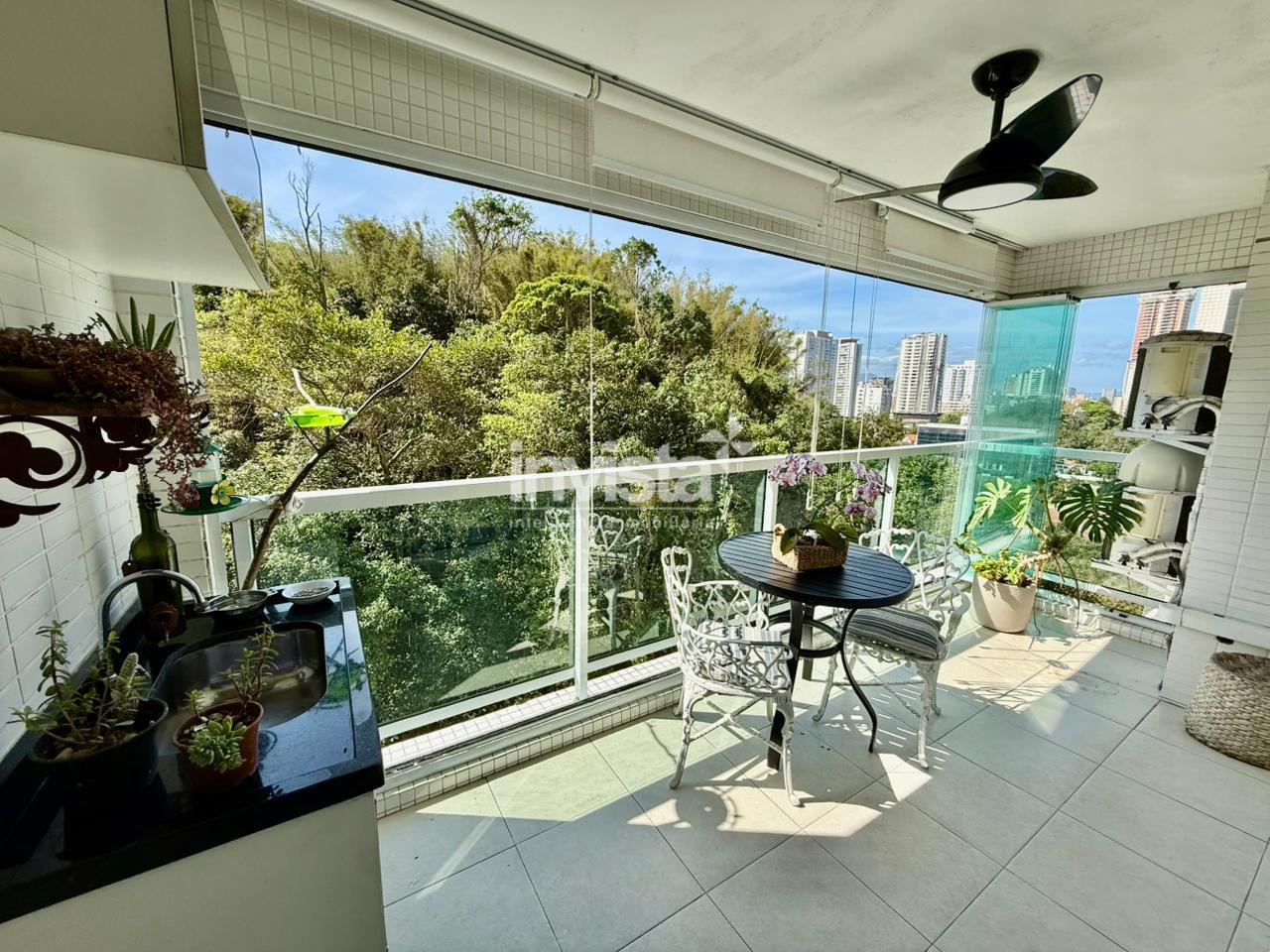 C&oacute;digo: 4857 R$ 835.000,00 Apartamento &agrave; venda no bairro Jos&eacute; Menino 77 m&sup2; 2 quartos 1 vaga - Santos