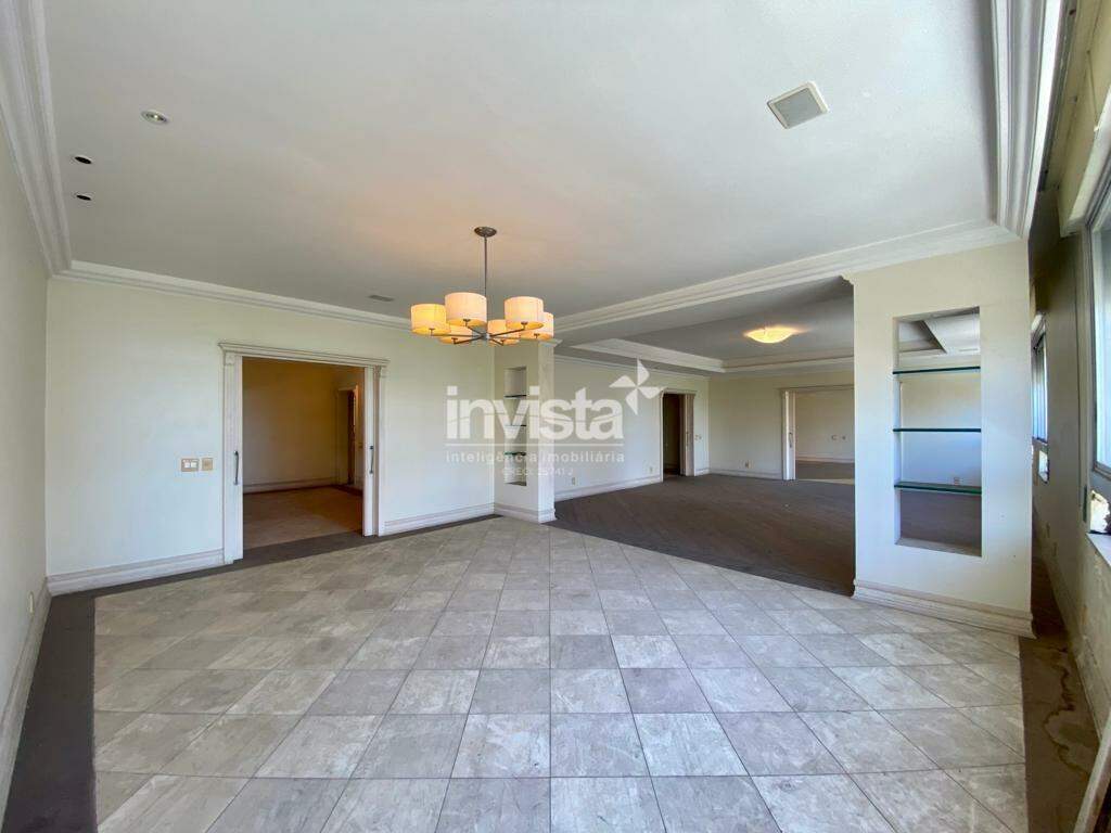 C&oacute;digo: 4900 R$ 3.000.000,00 Apartamento &agrave; venda no bairro Gonzaga 560 m&sup2; 5 quartos 3 vagas - Santos