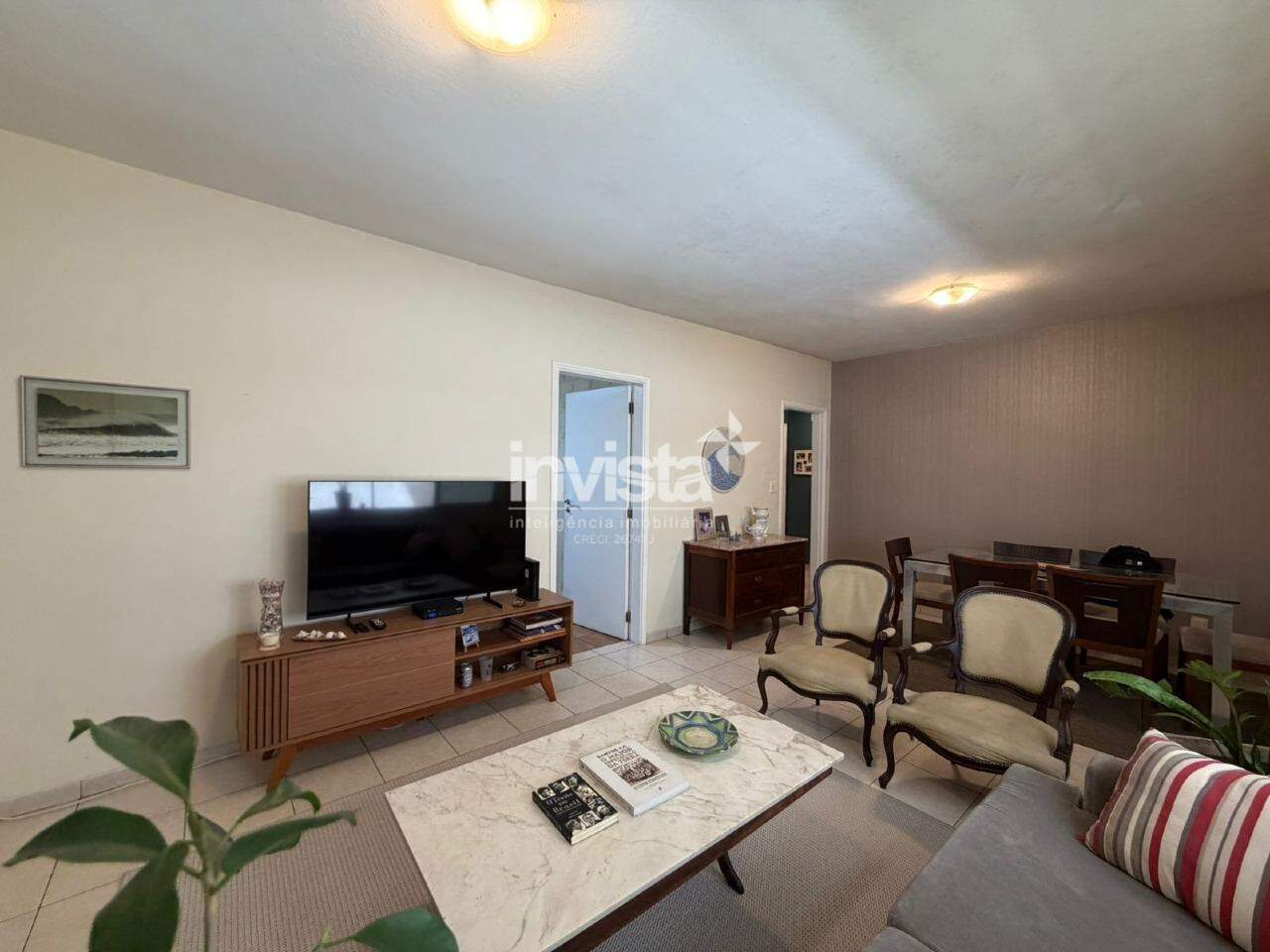 C&oacute;digo: 5879 R$ 590.000,00 Apartamento &agrave; venda no bairro Jos&eacute; Menino 115 m&sup2; 3 quartos 1 vaga - Santos