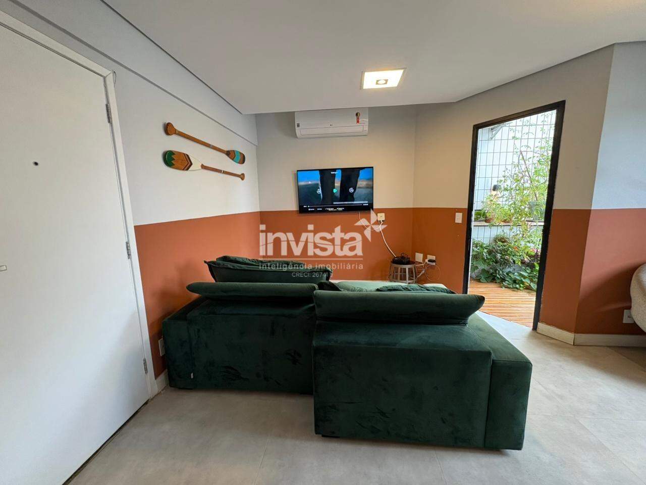 C&oacute;digo: 8033 R$ 1.100.000,00 Apartamento &agrave; venda no bairro Ponta da Praia 84 m&sup2; 1 quarto 1 vaga - Santos