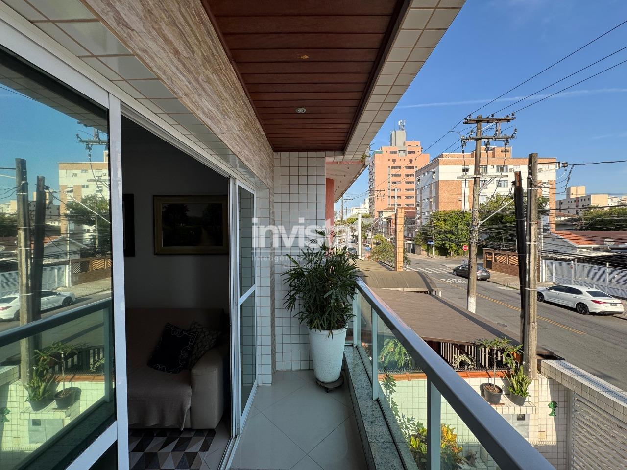Casa Triplex &agrave; venda no bairro Aparecida - Santos