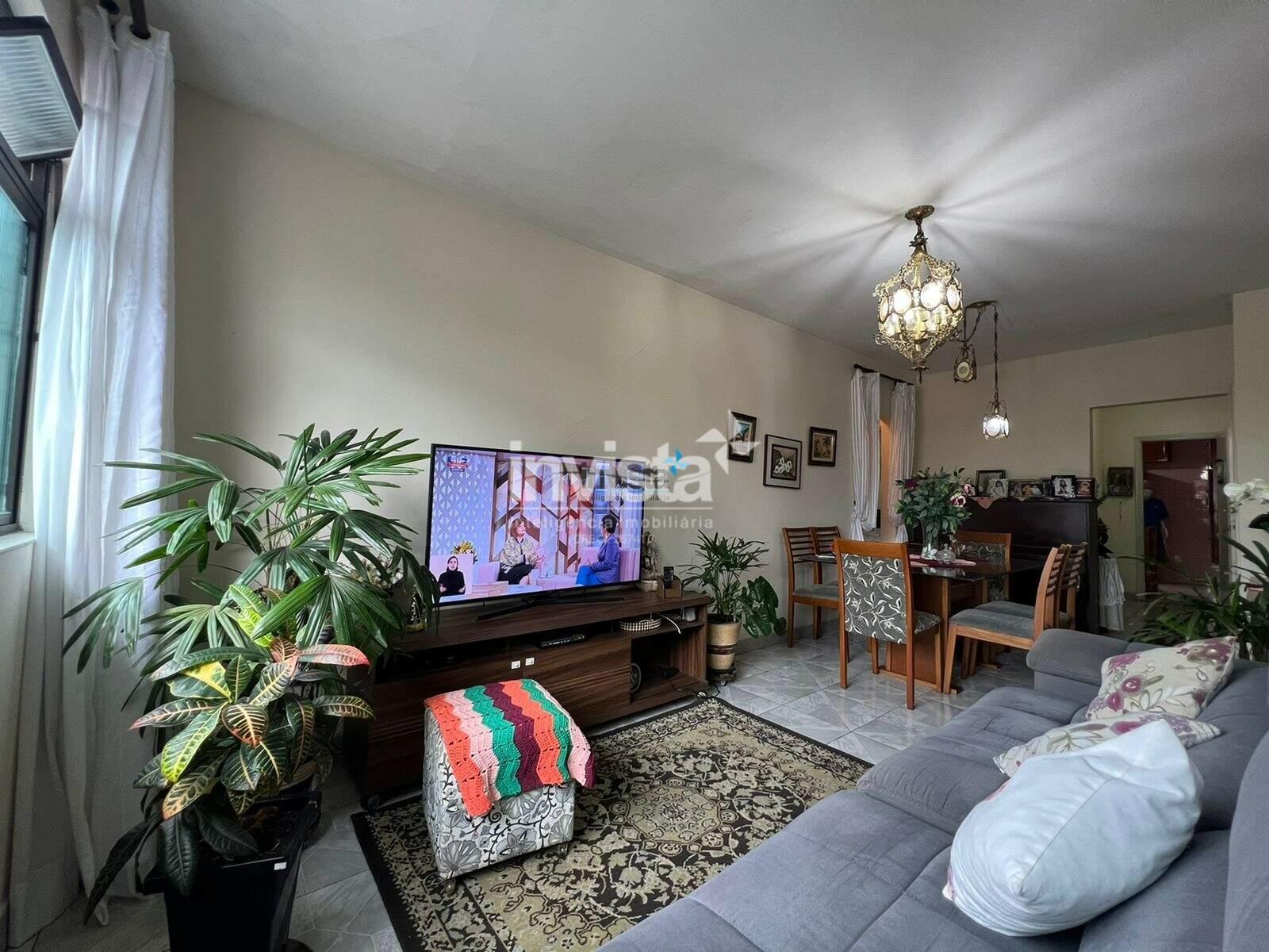 C&oacute;digo: 8683 R$ 500.000,00 Apartamento &agrave; venda no bairro Campo Grande 98 m&sup2; 2 quartos 1 vaga - Santos