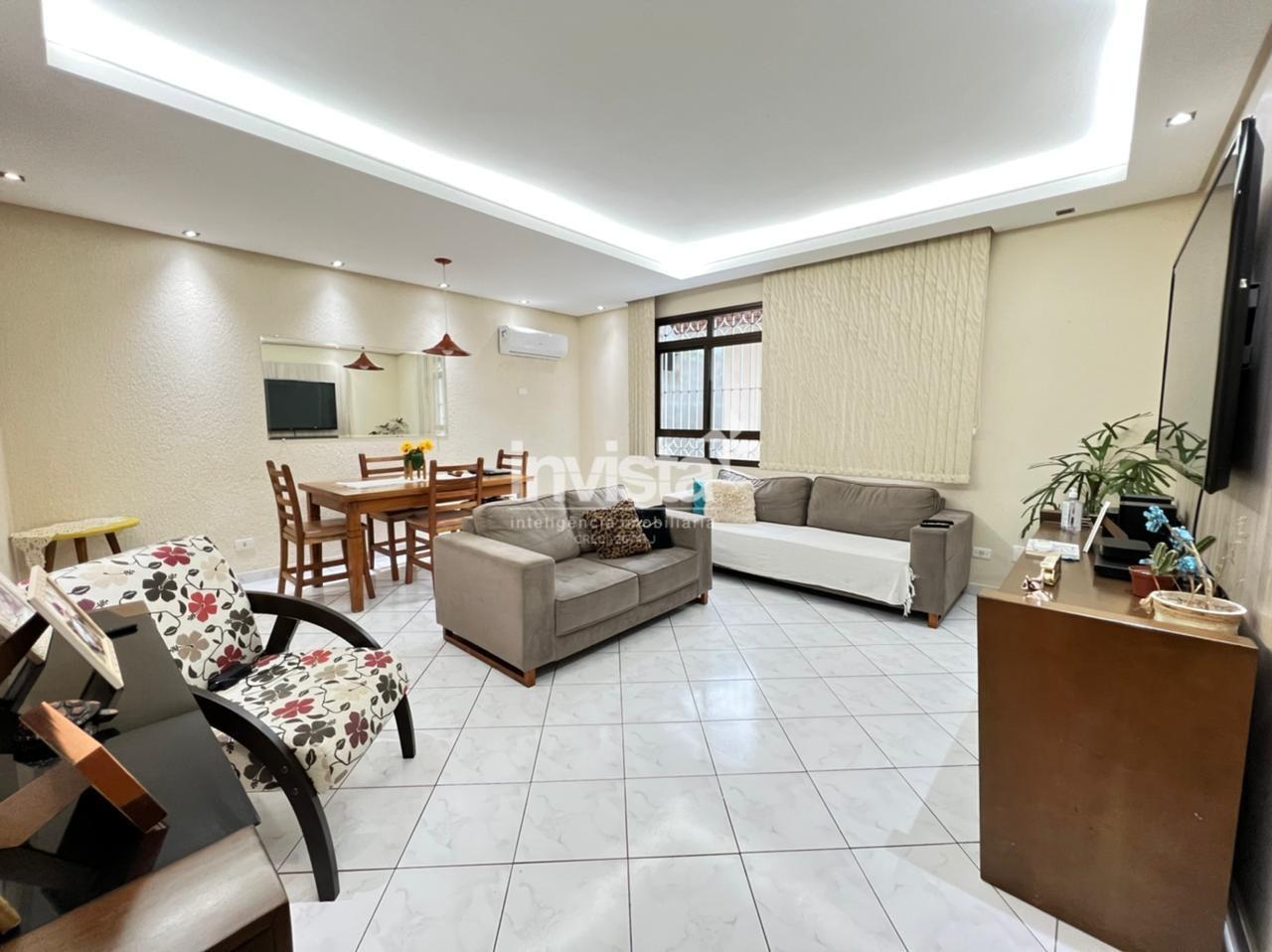 C&oacute;digo: 9545 R$ 745.000,00 Apartamento &agrave; venda no bairro Marap&eacute; 109 m&sup2; 3 quartos 1 vaga - Santos