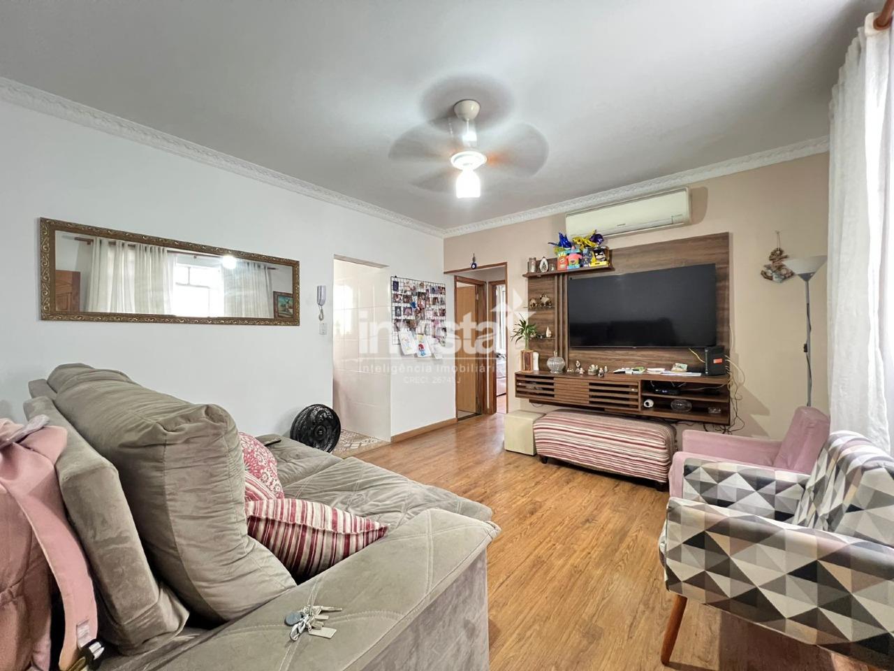 C&oacute;digo: 9769 R$ 420.000,00 Apartamento &agrave; venda no bairro Gonzaga 64 m&sup2; 2 quartos 0 vagas - Santos