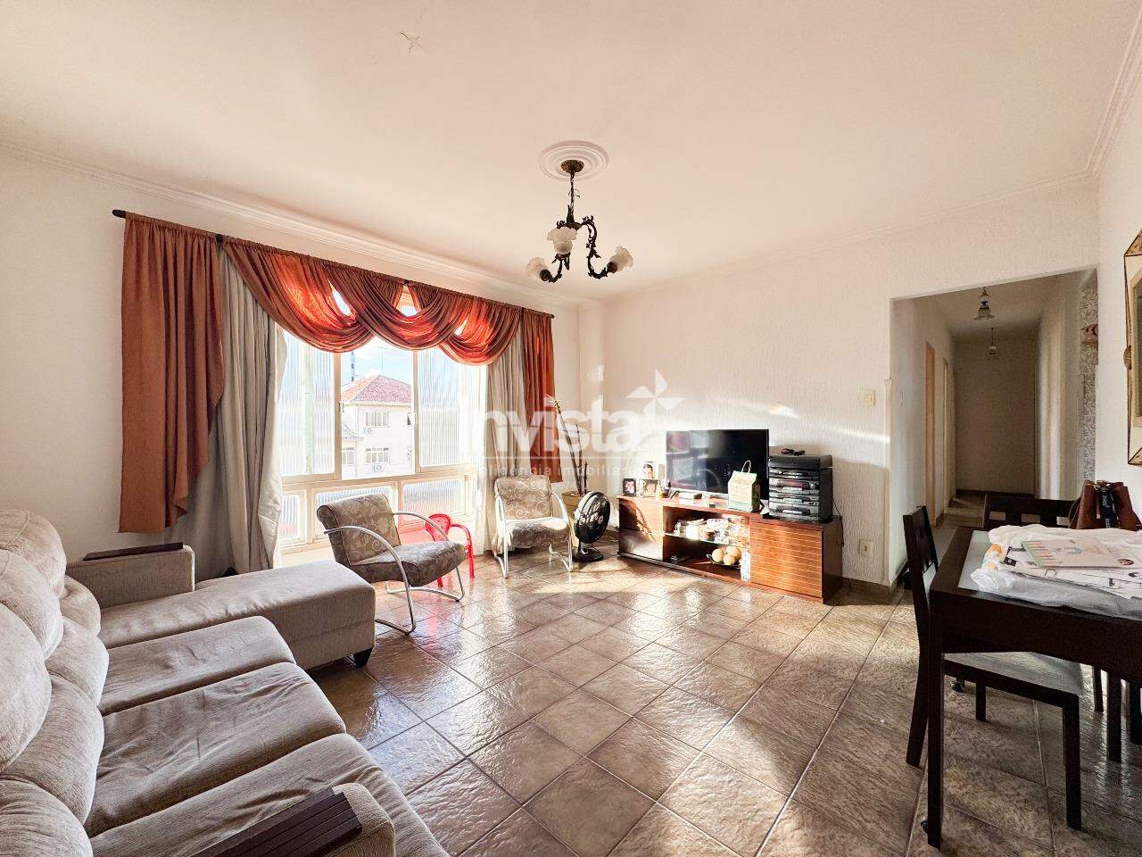 C&oacute;digo: 9878 R$ 480.000,00 Apartamento &agrave; venda no bairro Campo Grande 116 m&sup2; 3 quartos 1 vaga - Santos