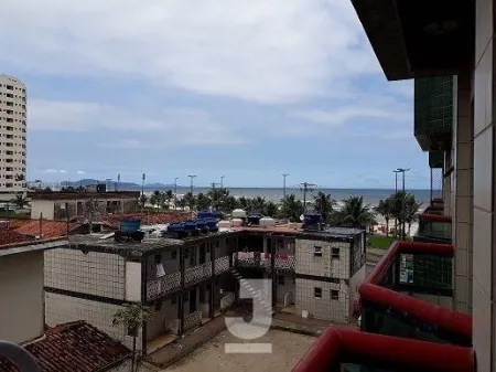 Apartamento para aluguel no bairro Vila Caiçara , em Praia Grande: vista da varanda