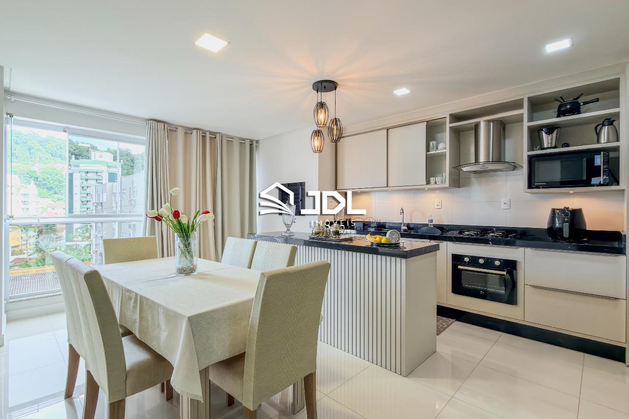 Apartamento totalmente mobiliado à venda no Bairro Vila Nova em Blumenau - 2 dormitórios, suíte e lazer completo - foto 1
