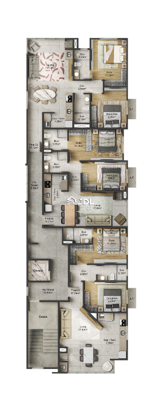 Apartamento à venda no bairro Gravatá — foto 3