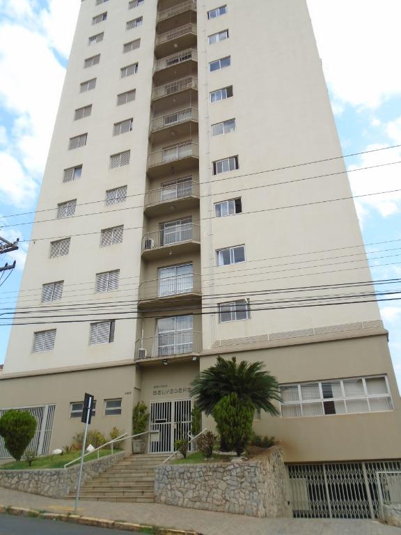 Apartamento à venda no Edificio Belvedere, 1 quarto, 1 vaga, no bairro Centro em Piracicaba - SP