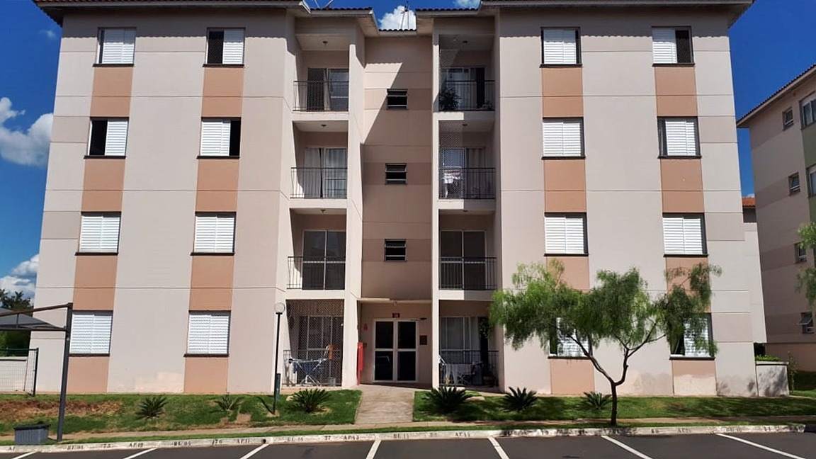 Apartamento à venda no Residencial Engenho Resende, 2 quartos, 1 vaga, no bairro Vale do Sol em Piracicaba - SP
