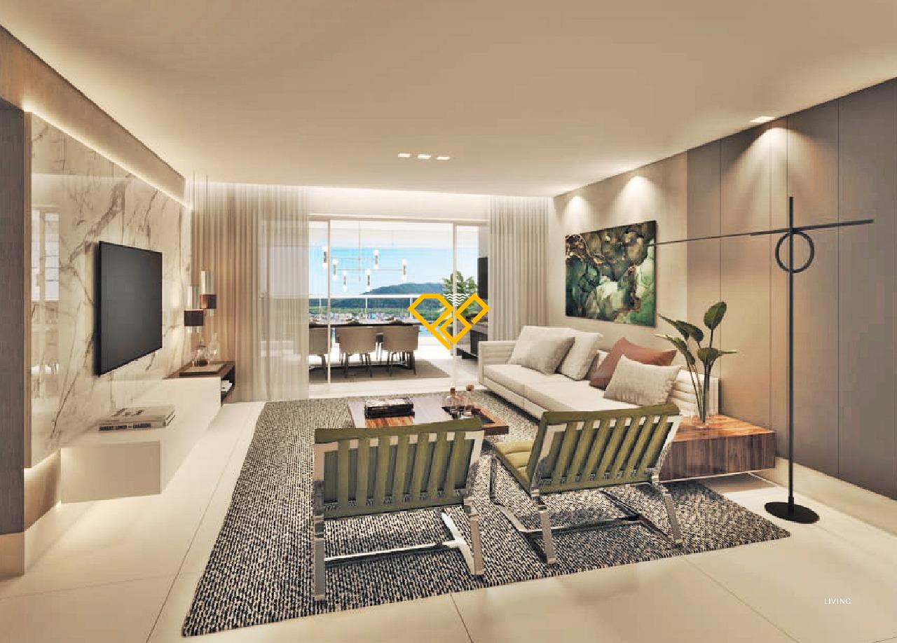 Apartamento à venda no Ponta da Praia: sala