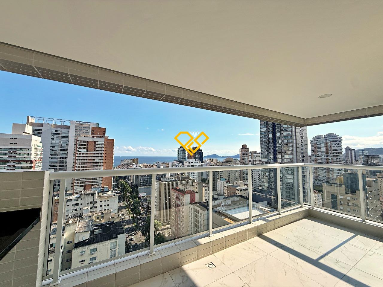 Apartamento à venda no Gonzaga: Varanda