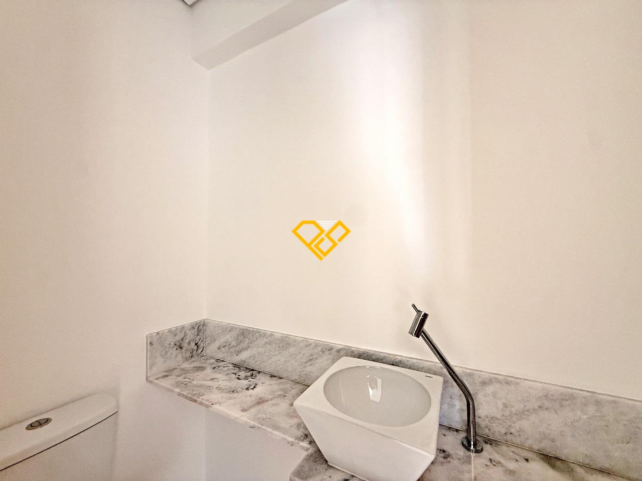 Apartamento à venda no Gonzaga: Lavabo