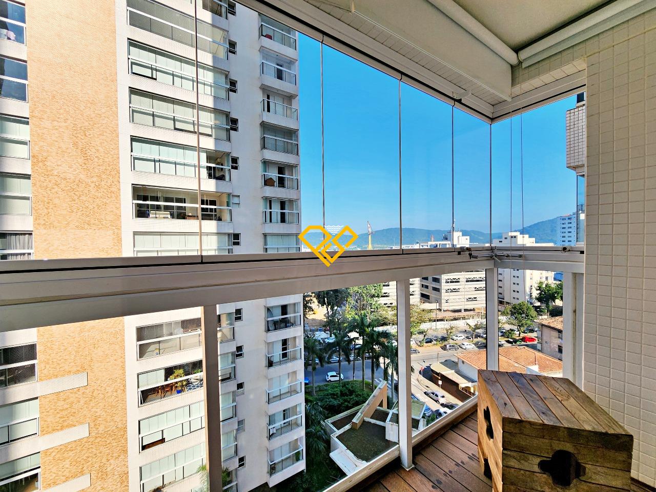 Apartamento à venda no Ponta da Praia: Varanda