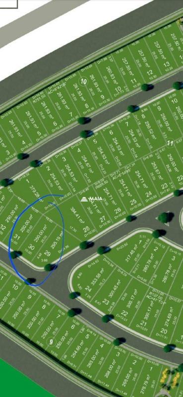 Terreno á venda no Condômino Damha Fit