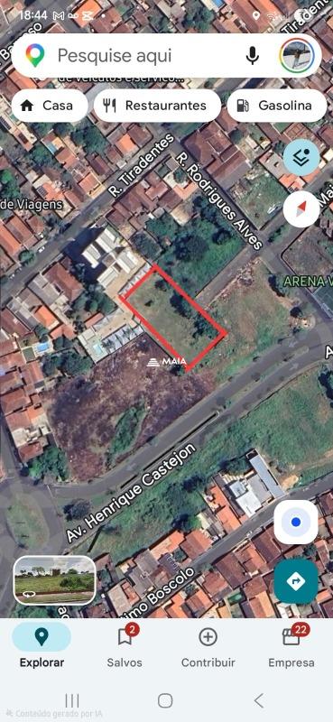 Terreno/Área à venda no Fabrício: 