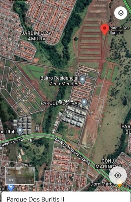 Terreno/Área à venda no Parque dos Buritis II: 