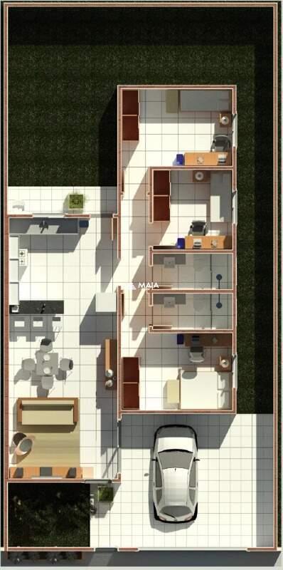 Casa à venda no Oneida Mendes II: 