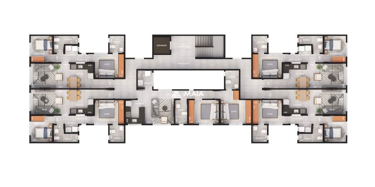 Apartamento à venda no Santa Maria: 