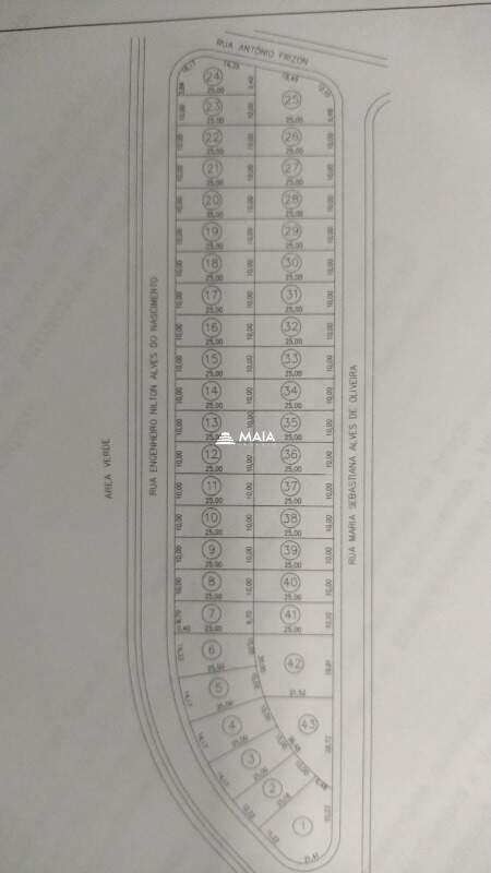 Terreno/Área à venda no Loteamento Terra Jardim: 