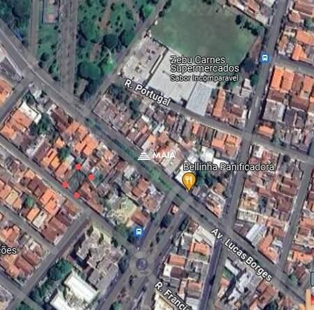 Terreno/Área à venda no Vila Olímpica: 